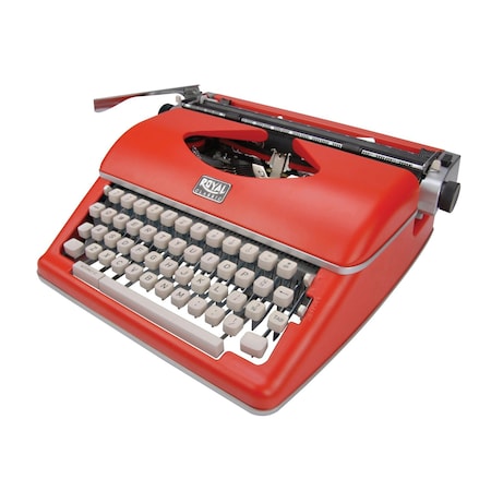 Royal Classic Manual Typewriter (Red) 79120Q